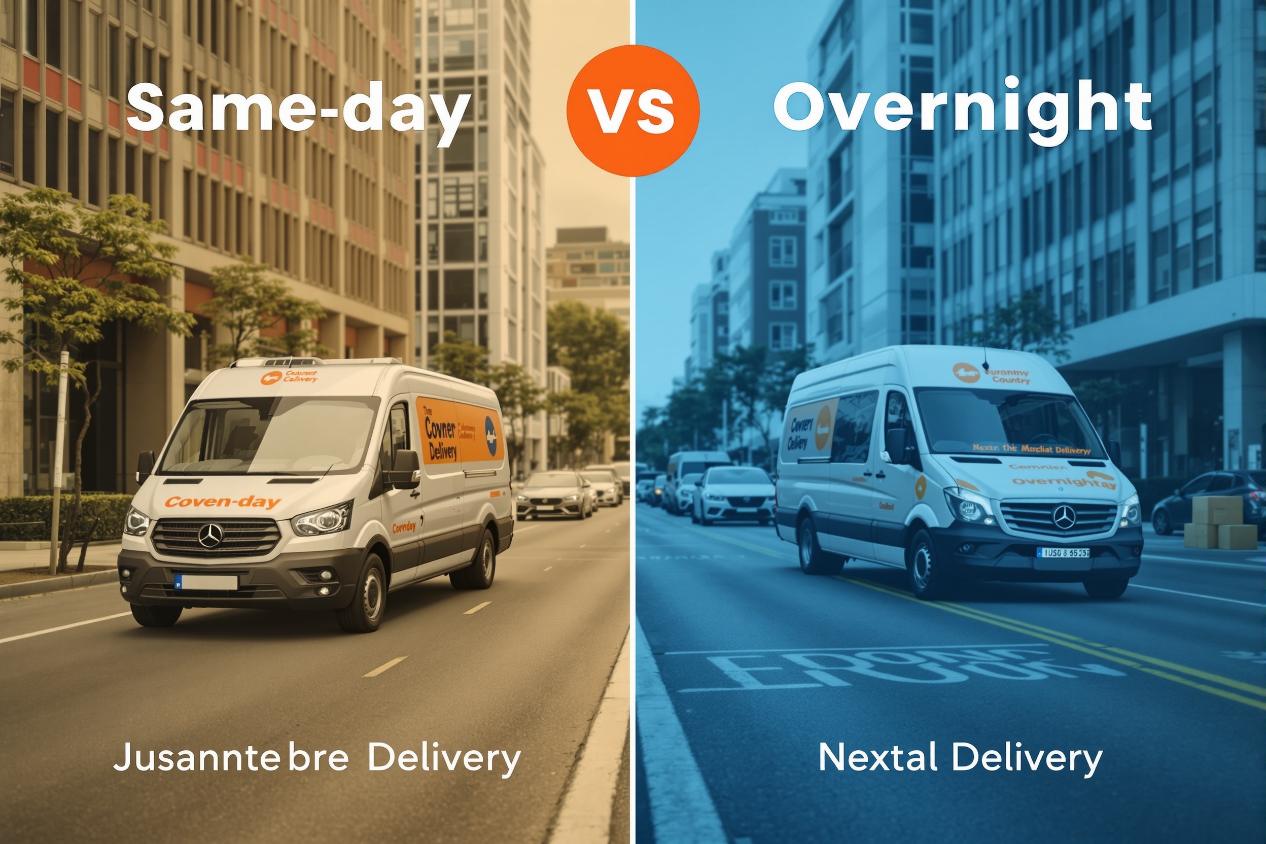 Same-Day vs Overnight Courier