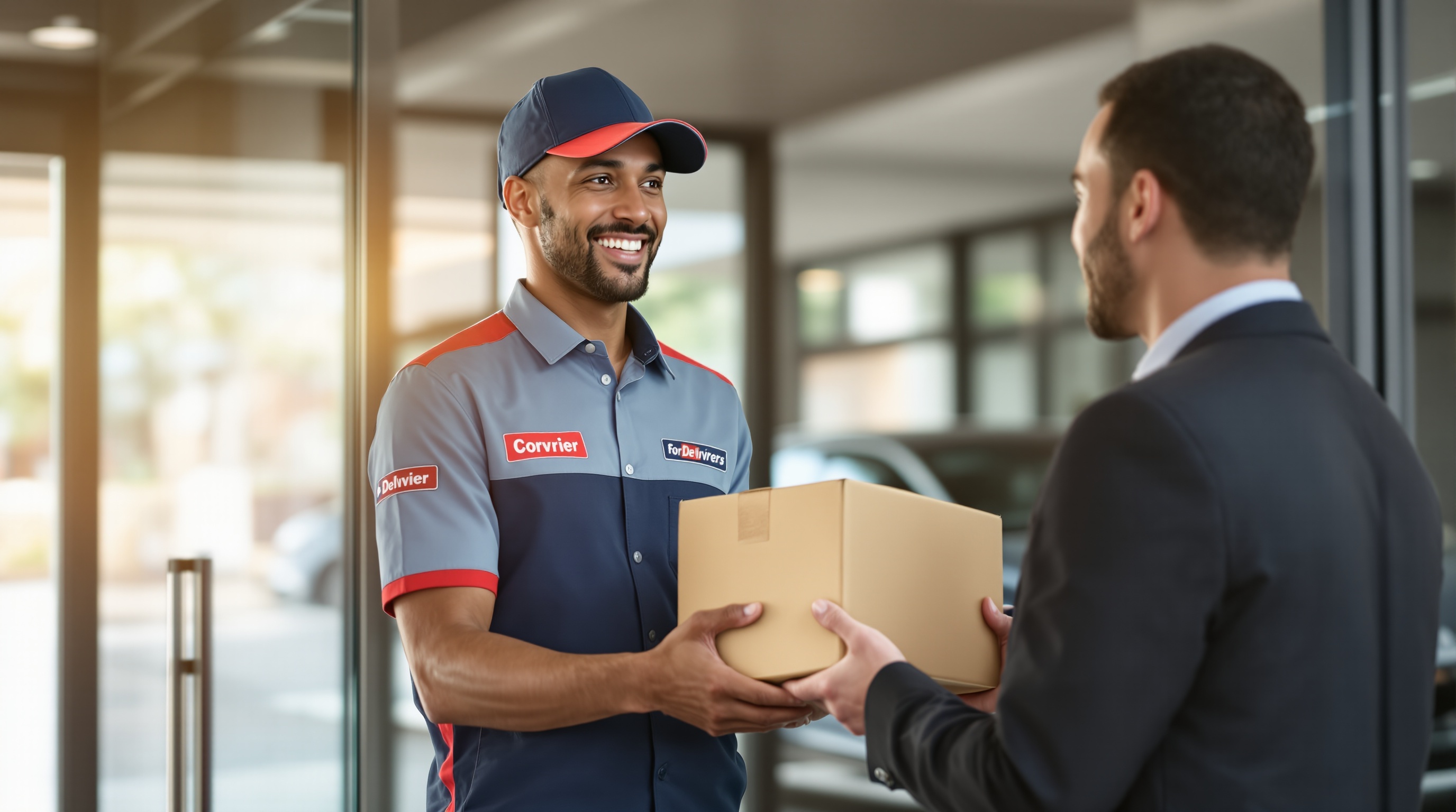 Same-day door-to-door courier delivery