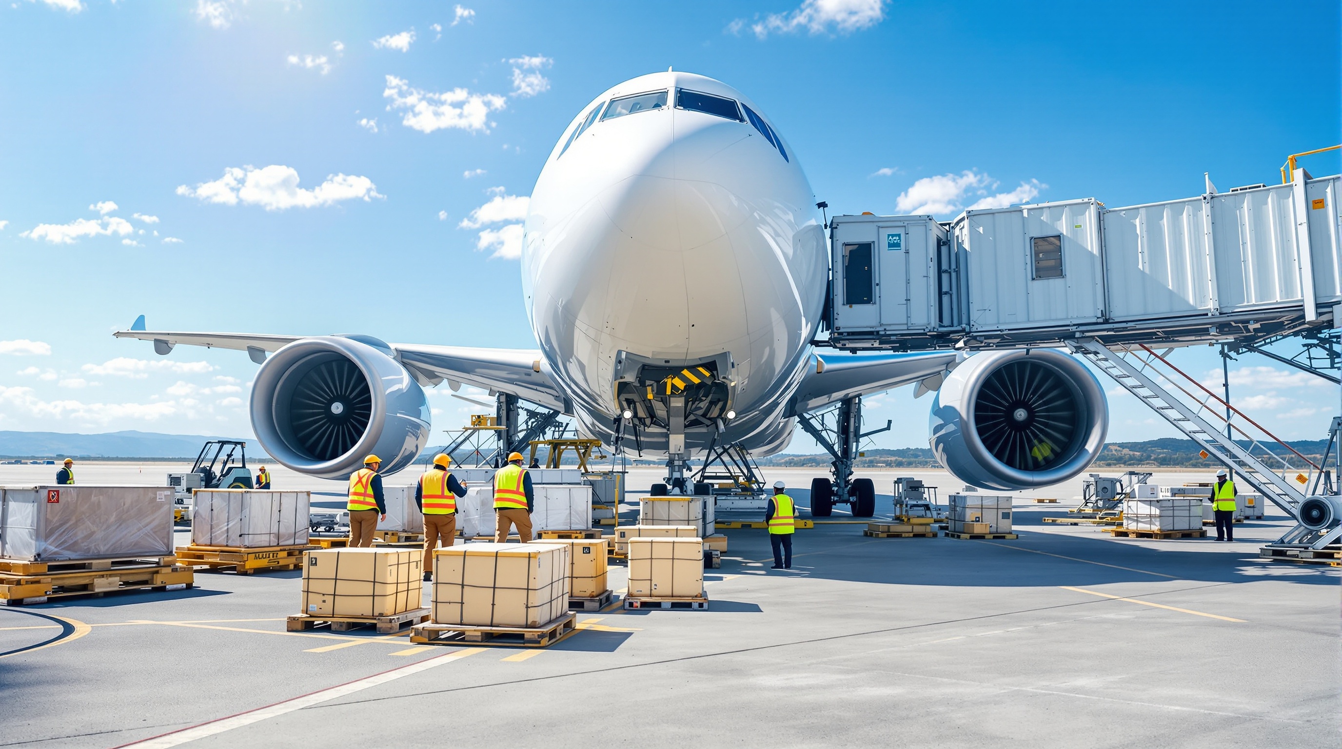 Air freight cargo operations at South African airport - fuel surcharge notice