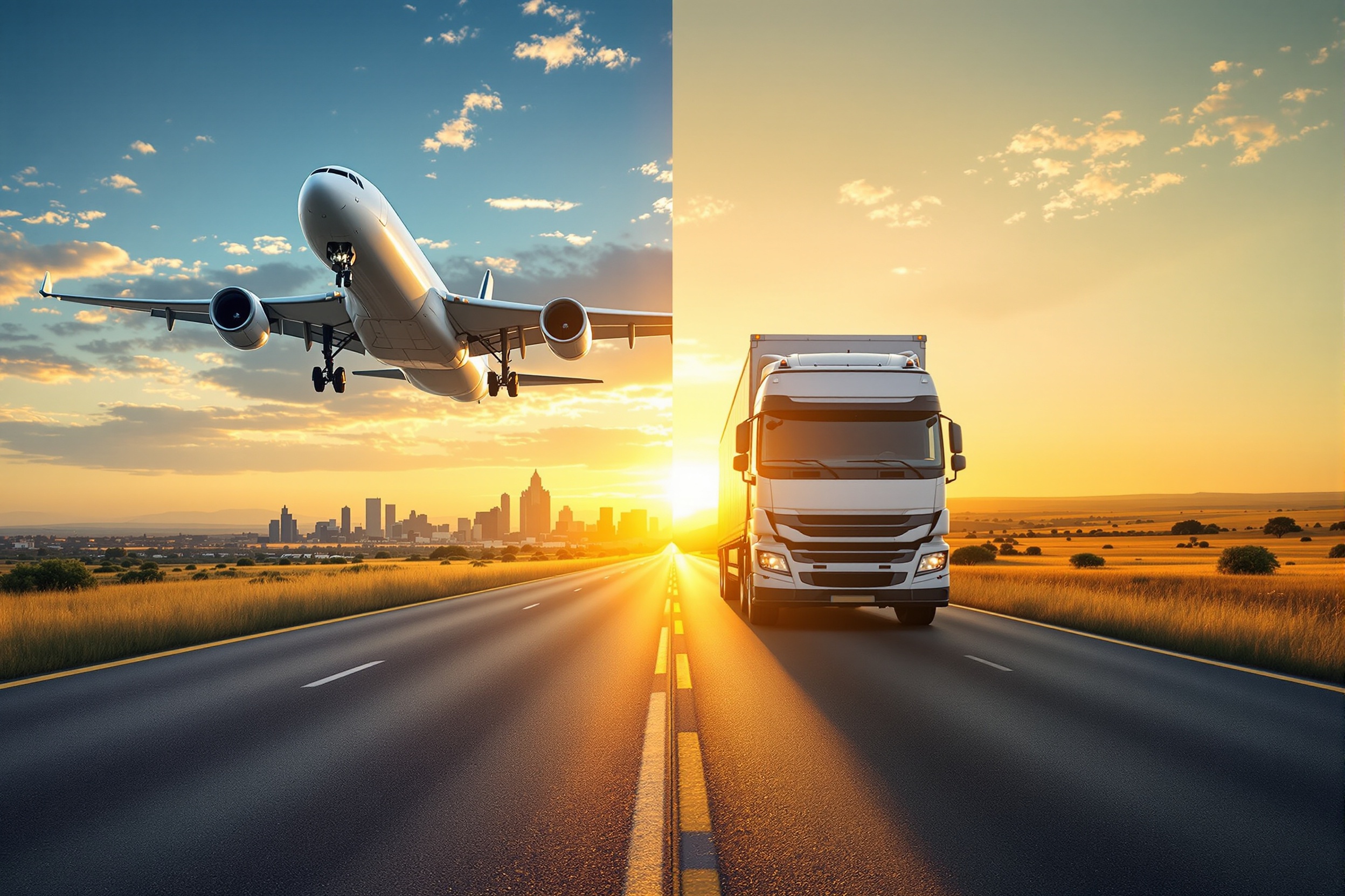 Air Freight vs Road Freight South Africa: When to Fly Your Cargo and When to Drive It Air Freight vs Road Freight South Africa: When to Fly Your Cargo and When to Drive It